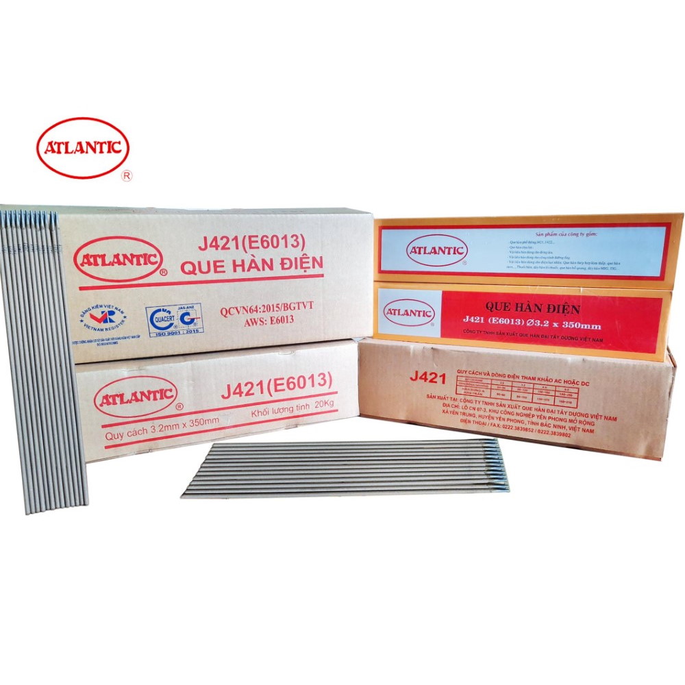 Que hàn Atlantic J421(E6013) Que hàn Atlantic J421(E6013)